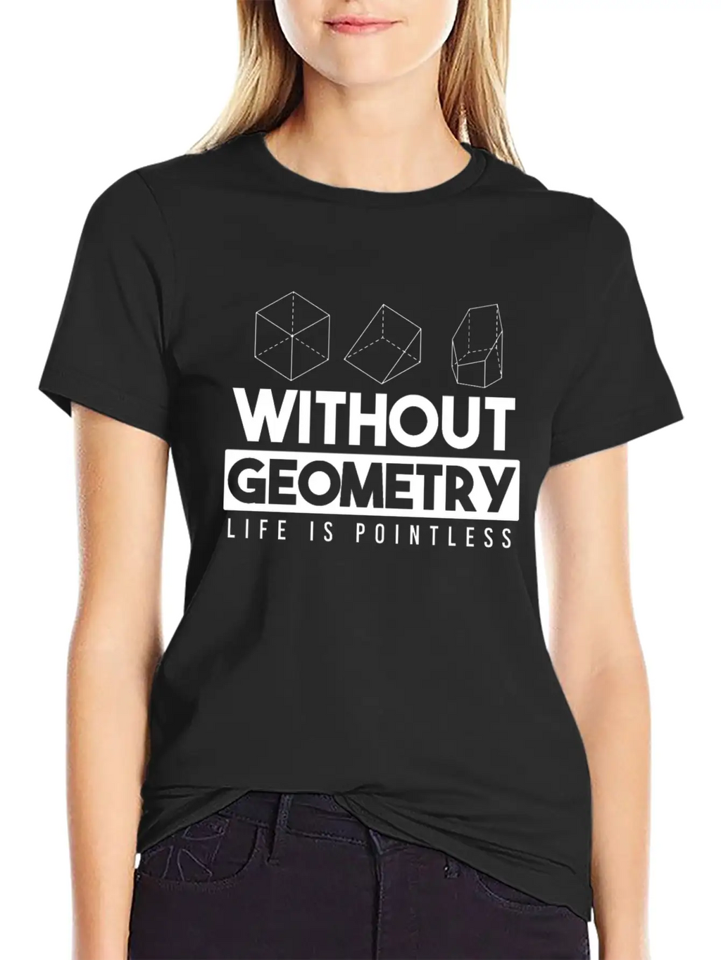 Geometry Award Essential Cotton Tee For Daily Outfits – Unisex Style