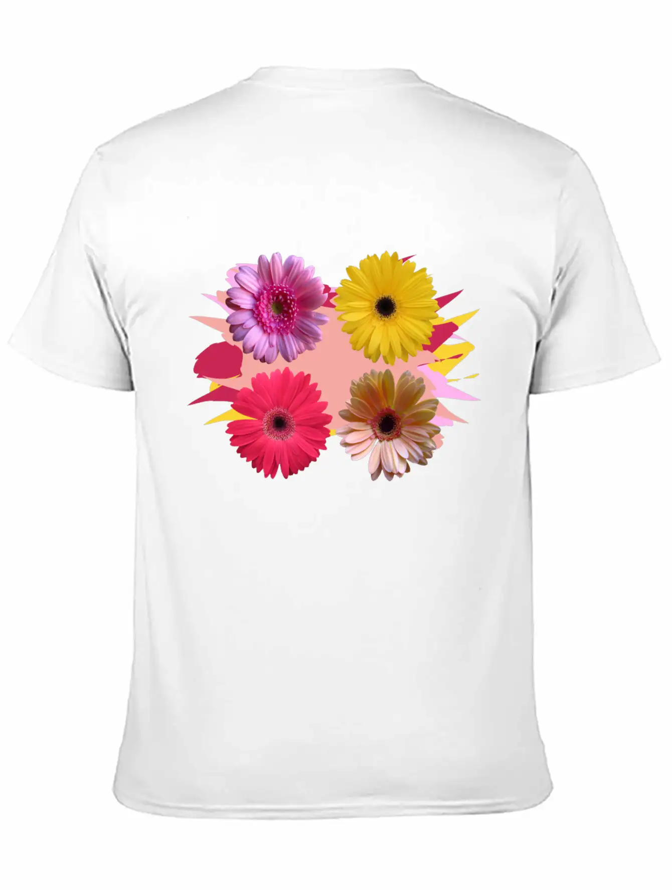 Gerbera Flowers, Daisies, Gerberas, Daisy, Bloom Stylish Everyday T-Shirt – Unisex Basic Cotton Tee