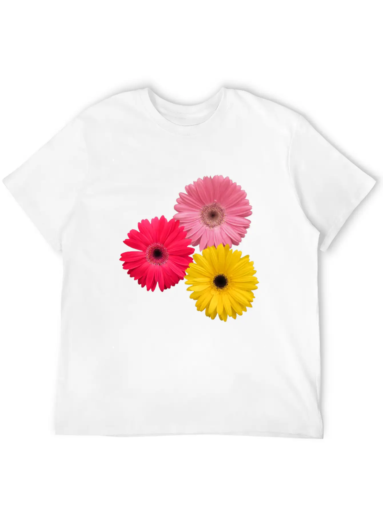 Gerbera Flowers, Daisies, Gerberas, Daisy, Blooms Breathable Graphic T-Shirt – Perfect For Casual Days
