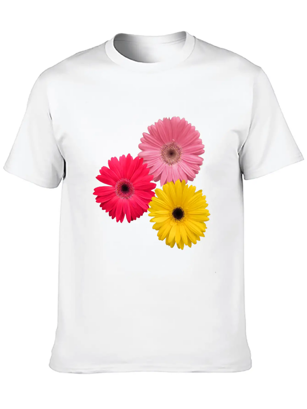 Gerbera Flowers, Daisies, Gerberas, Daisy, Blooms Breathable Graphic T-Shirt – Perfect For Casual Days