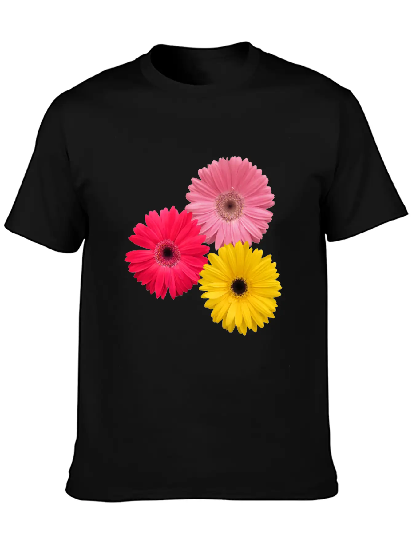 Gerbera Flowers, Daisies, Gerberas, Daisy, Blooms Breathable Graphic T-Shirt – Perfect For Casual Days