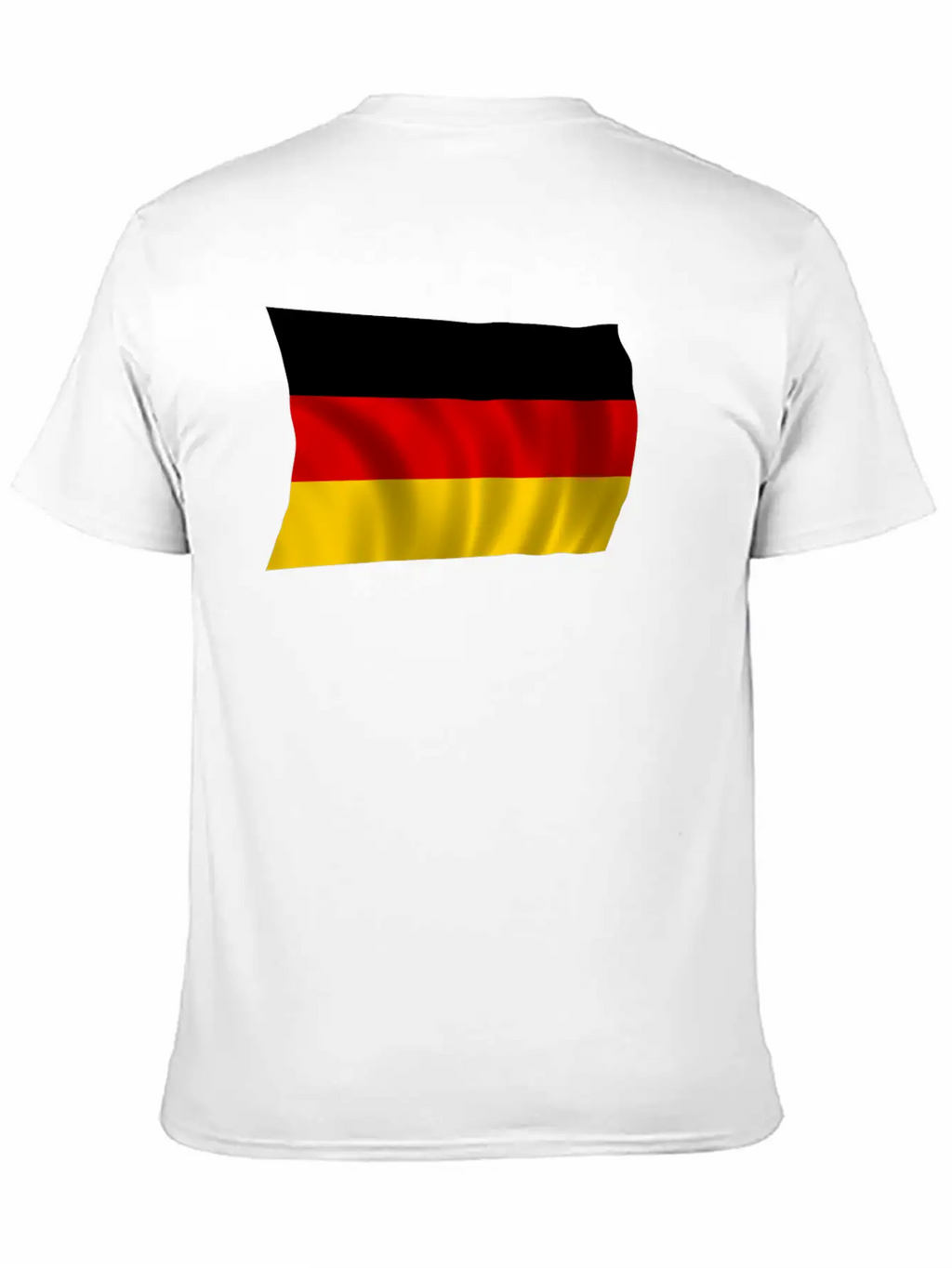 German Flag Breathable Soft Cotton T-Shirt – Timeless Casual Look