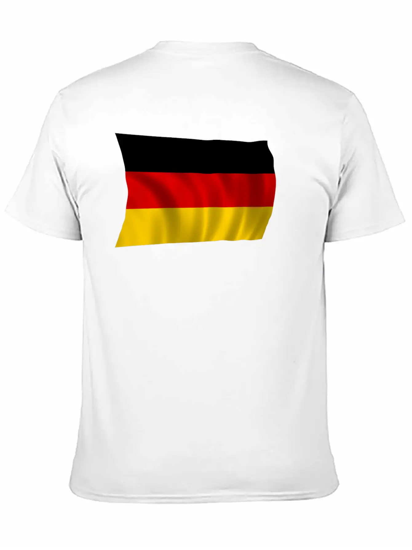 German Flag Breathable Soft Cotton T-Shirt – Timeless Casual Look