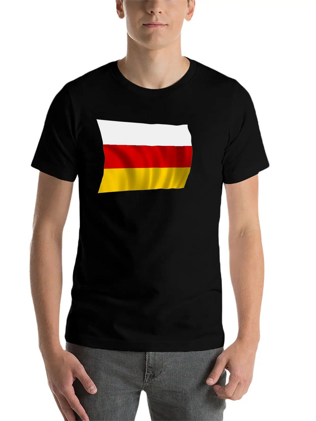 German Flag Breathable Soft Cotton T-Shirt – Timeless Casual Look