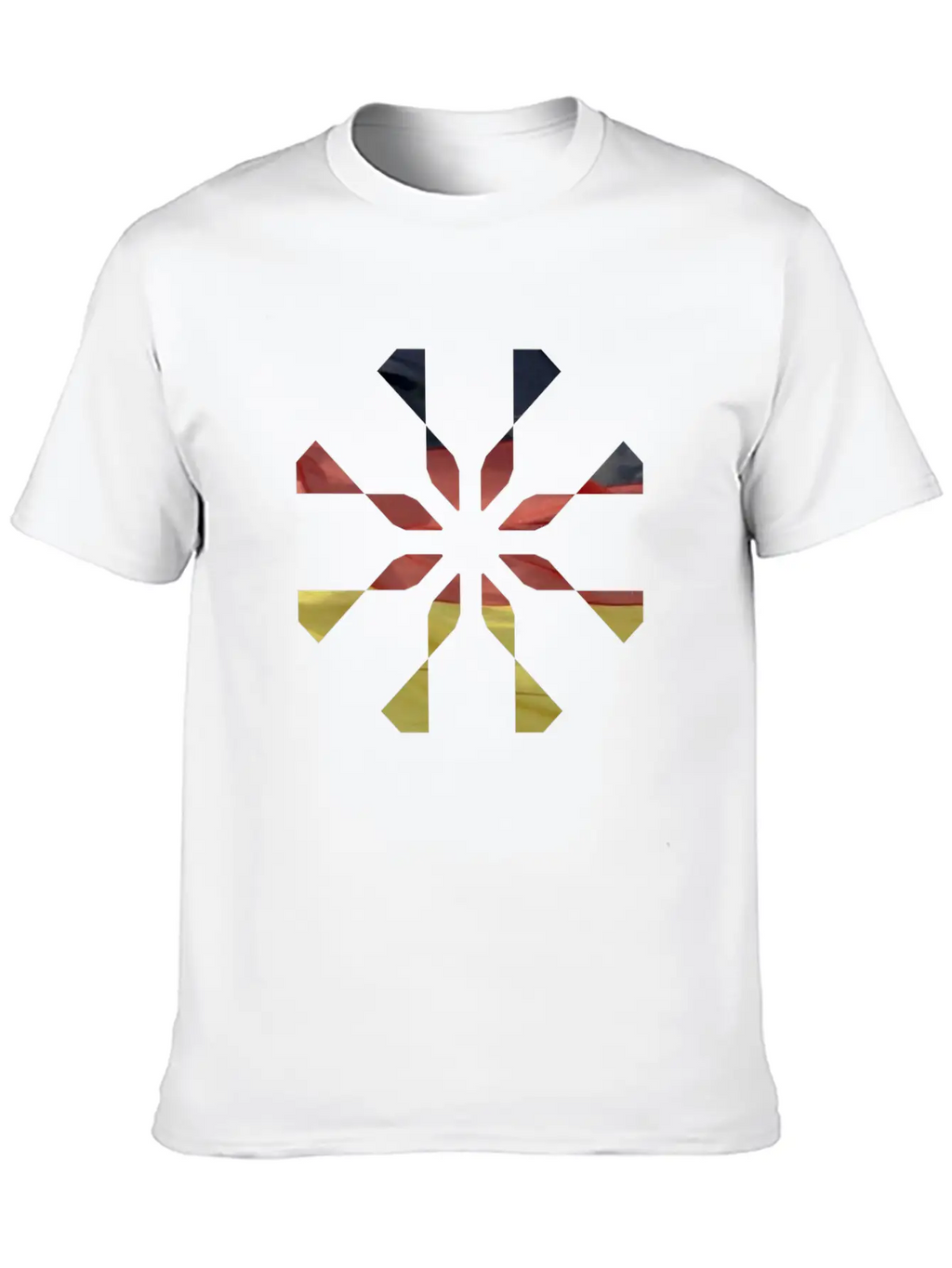 German Flag Stylish Everyday T-Shirt – Unisex Basic Cotton Tee