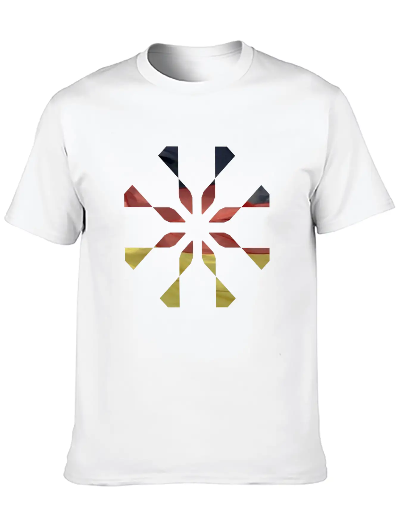 German Flag Stylish Everyday T-Shirt – Unisex Basic Cotton Tee