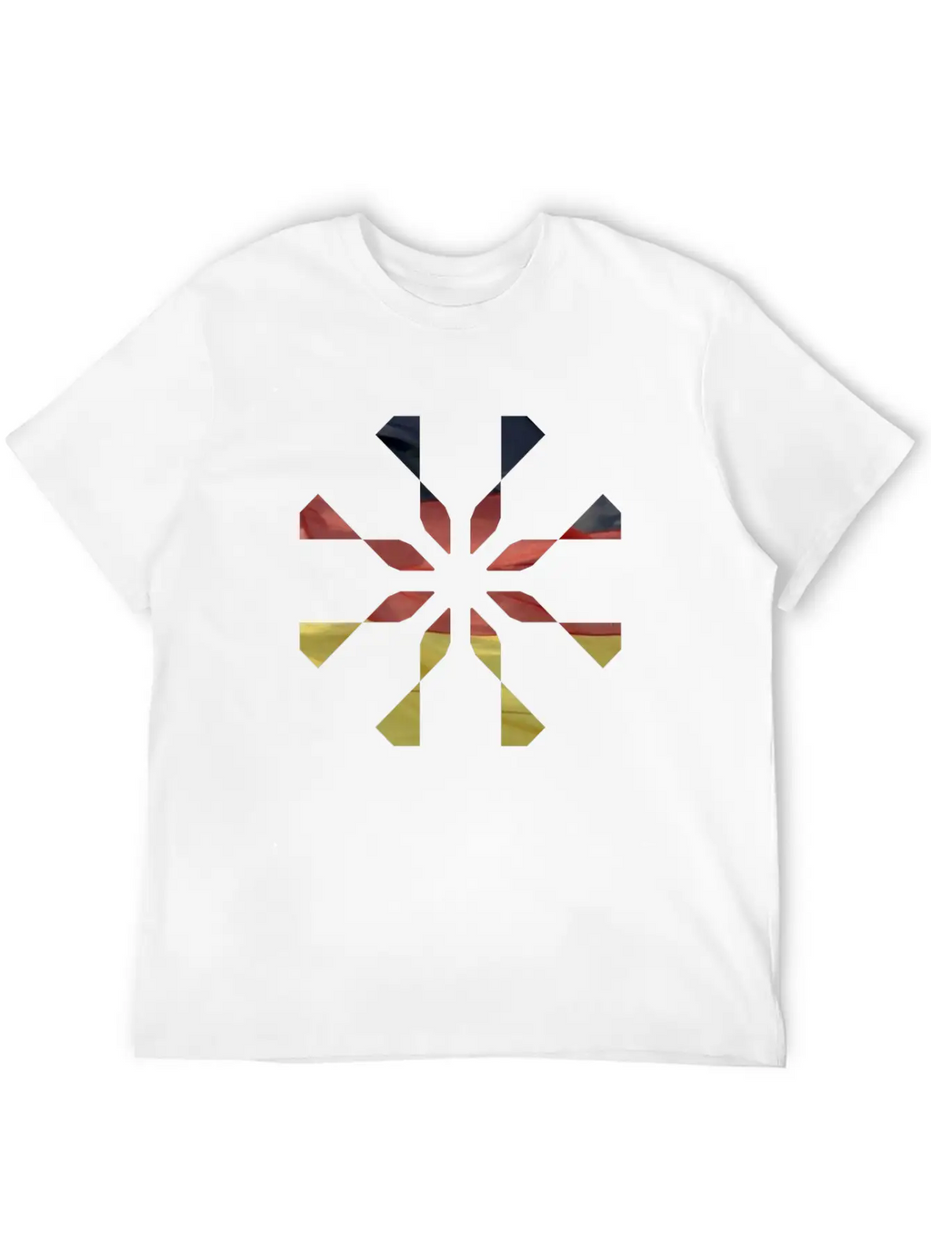 German Flag Stylish Everyday T-Shirt – Unisex Basic Cotton Tee