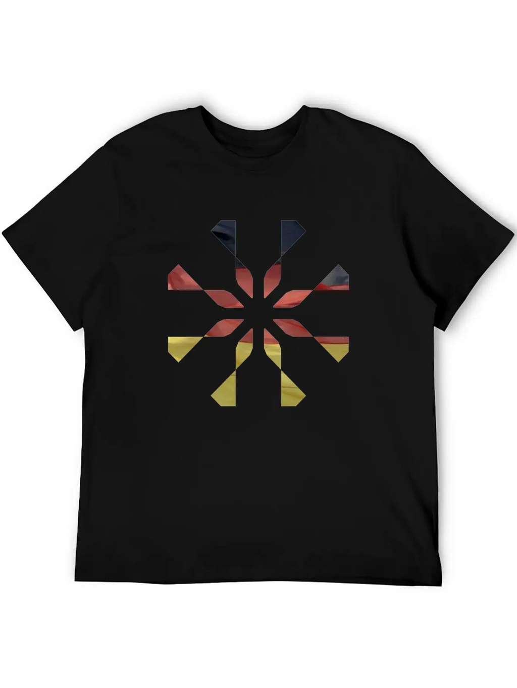 German Flag Stylish Everyday T-Shirt – Unisex Basic Cotton Tee