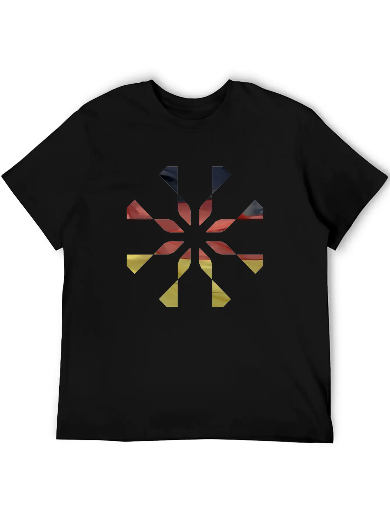 German Flag Stylish Everyday T-Shirt – Unisex Basic Cotton Tee