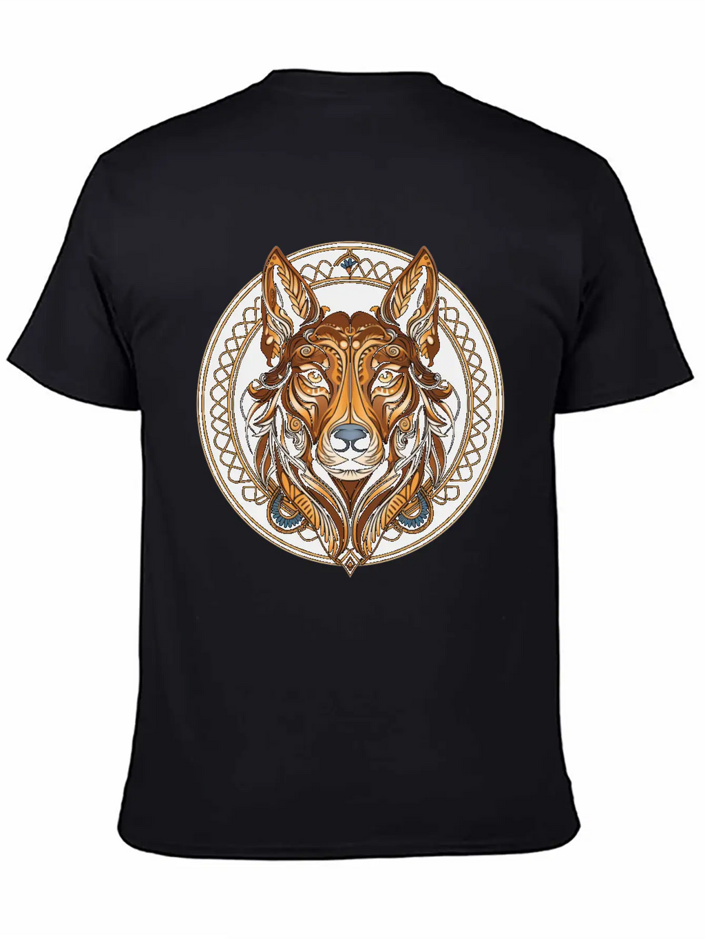 German Shepherd Funny Dog Art Nouveau Love Pet Mom Breathable Graphic T-Shirt – Perfect For Casual Days