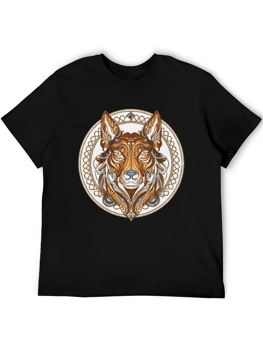 German Shepherd Funny Dog Art Nouveau Love Pet Mom Breathable Graphic T-Shirt – Perfect For Casual Days