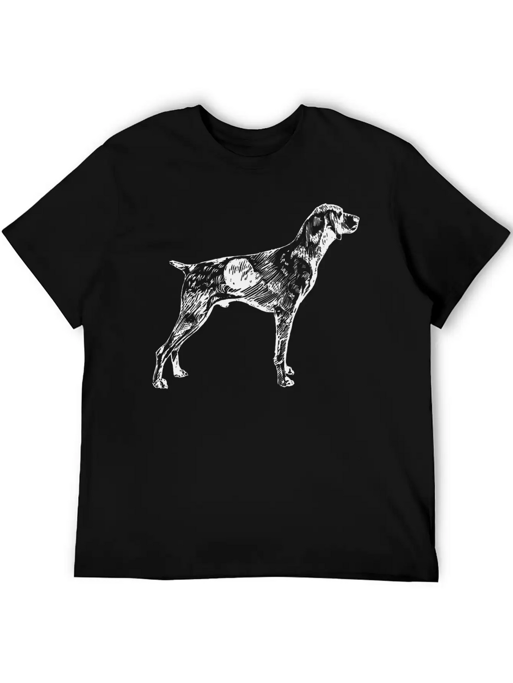 German Shorthaired Pointer Basic Graphic T-Shirt – Daily Comfort In Soft Cotton