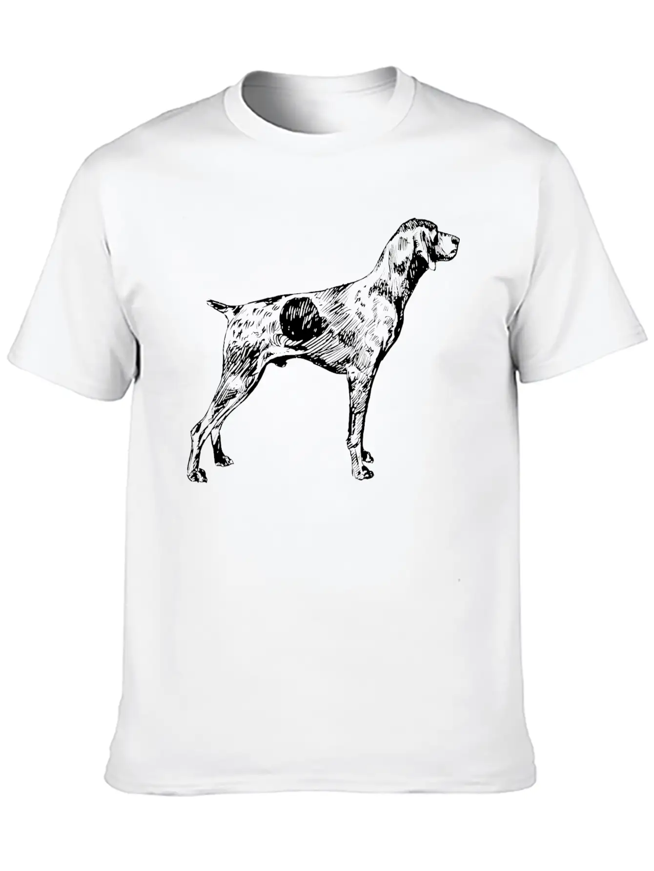 German Shorthaired Pointer Basic Graphic T-Shirt – Daily Comfort In Soft Cotton