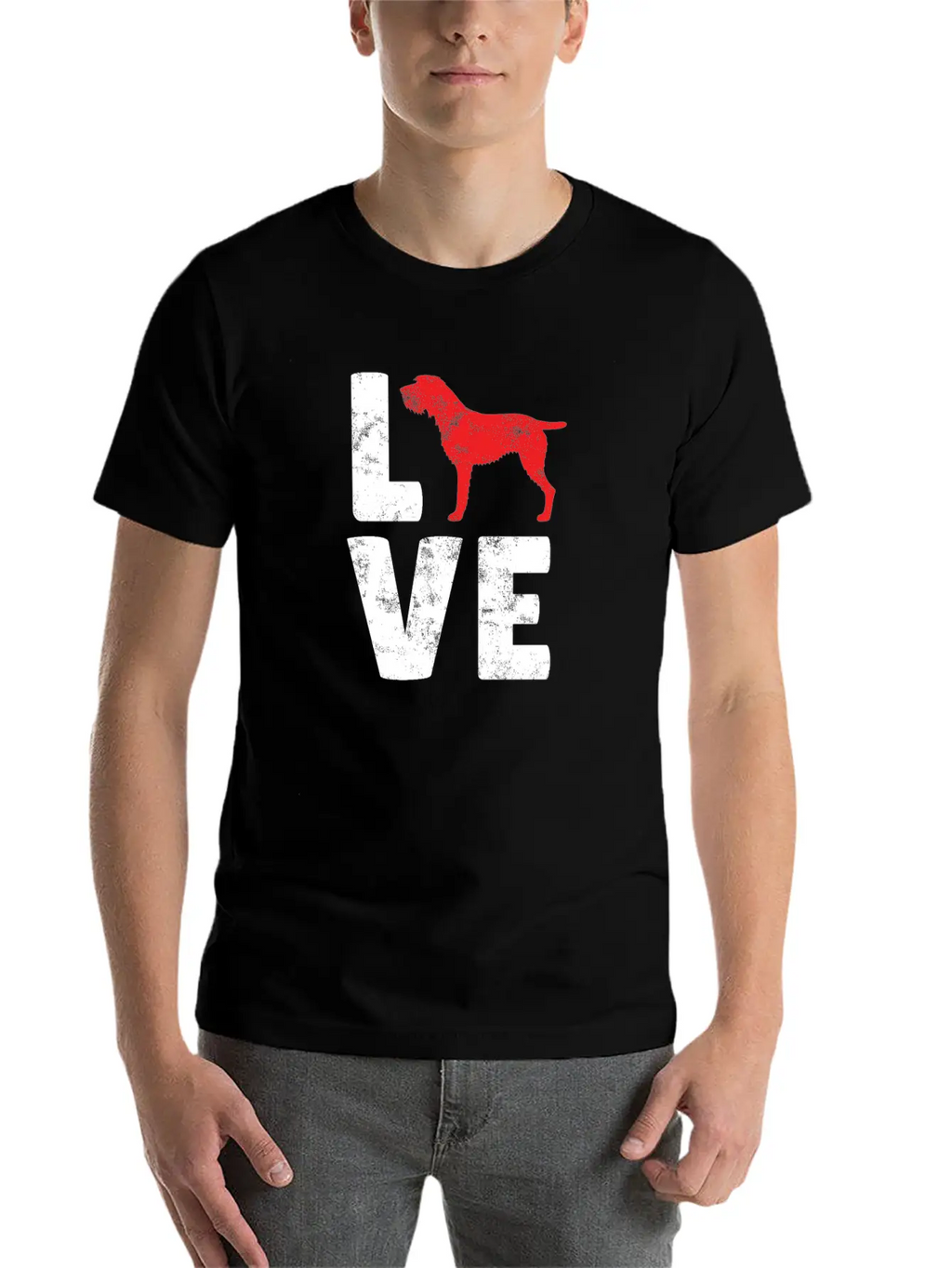 German Wirehaired Pointer Dog Owner Hunting Dog Timeless Short Sleeve Tee – Comfy And Minimalist Design