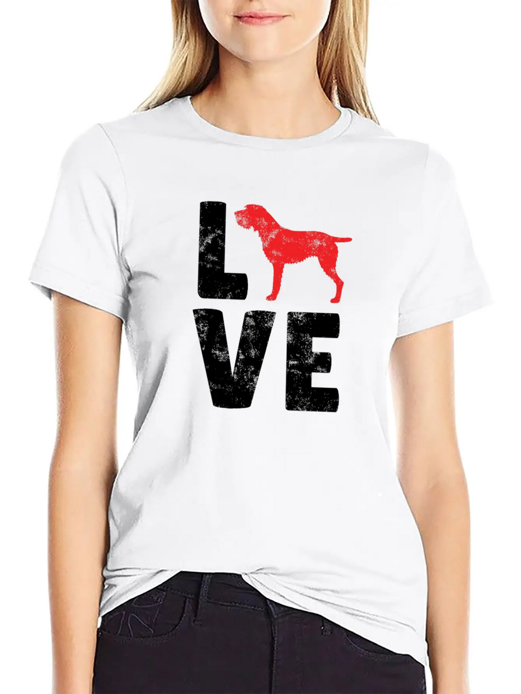 German Wirehaired Pointer Dog Owner Hunting Dog Timeless Short Sleeve Tee – Comfy And Minimalist Design