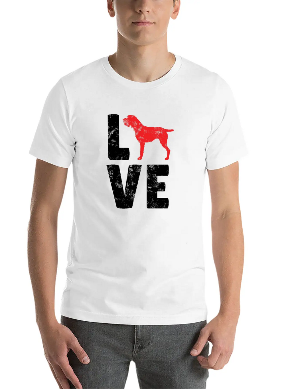 German Wirehaired Pointer Dog Owner Hunting Dog Timeless Short Sleeve Tee – Comfy And Minimalist Design