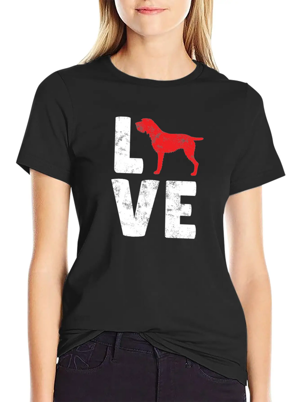 German Wirehaired Pointer Dog Owner Hunting Dog Timeless Short Sleeve Tee – Comfy And Minimalist Design