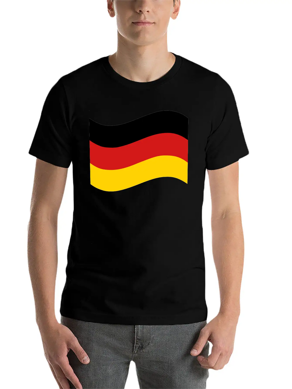 Germany Flag Breathable Graphic T-Shirt – Perfect For Casual Days