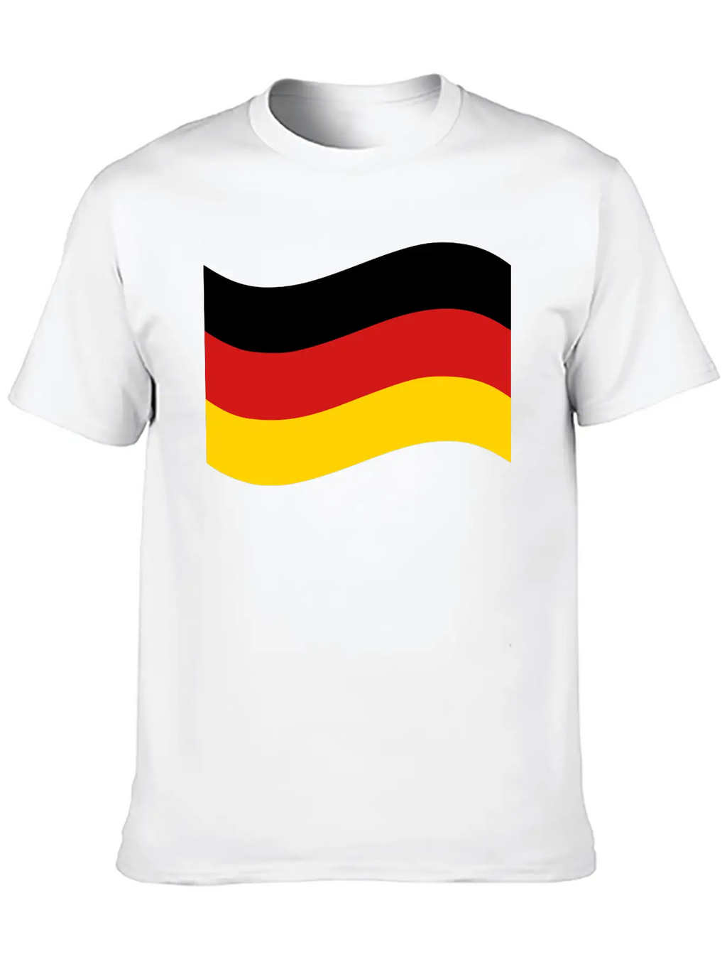 Germany Flag Breathable Graphic T-Shirt – Perfect For Casual Days