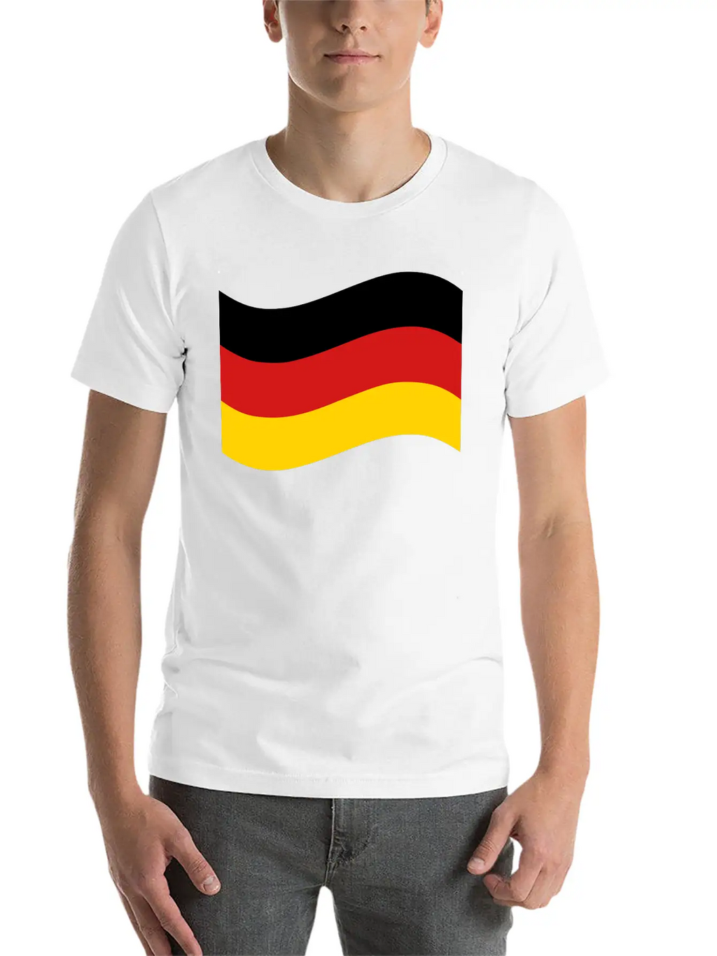Germany Flag Breathable Graphic T-Shirt – Perfect For Casual Days