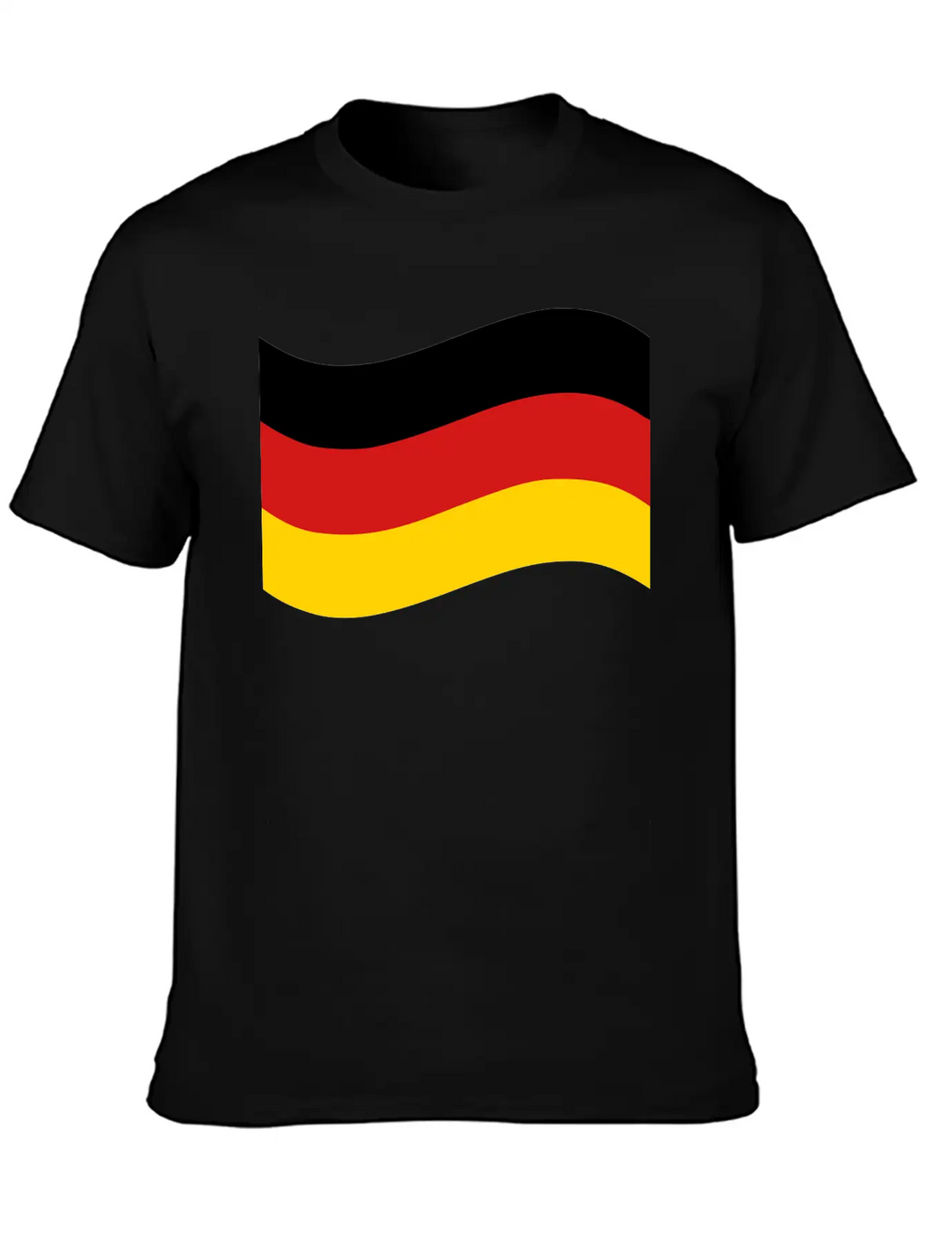 Germany Flag Breathable Graphic T-Shirt – Perfect For Casual Days