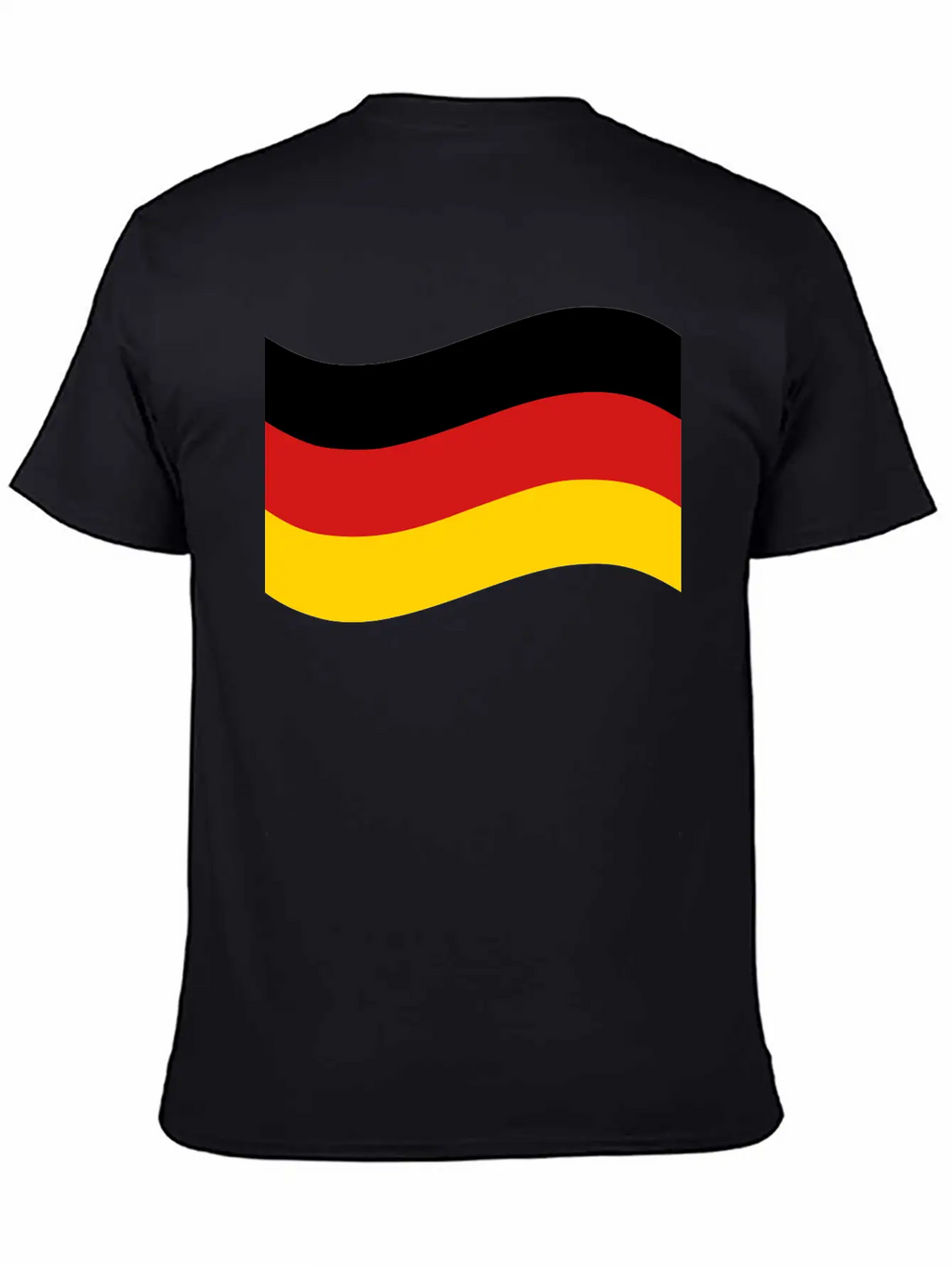 Germany Flag Breathable Graphic T-Shirt – Perfect For Casual Days