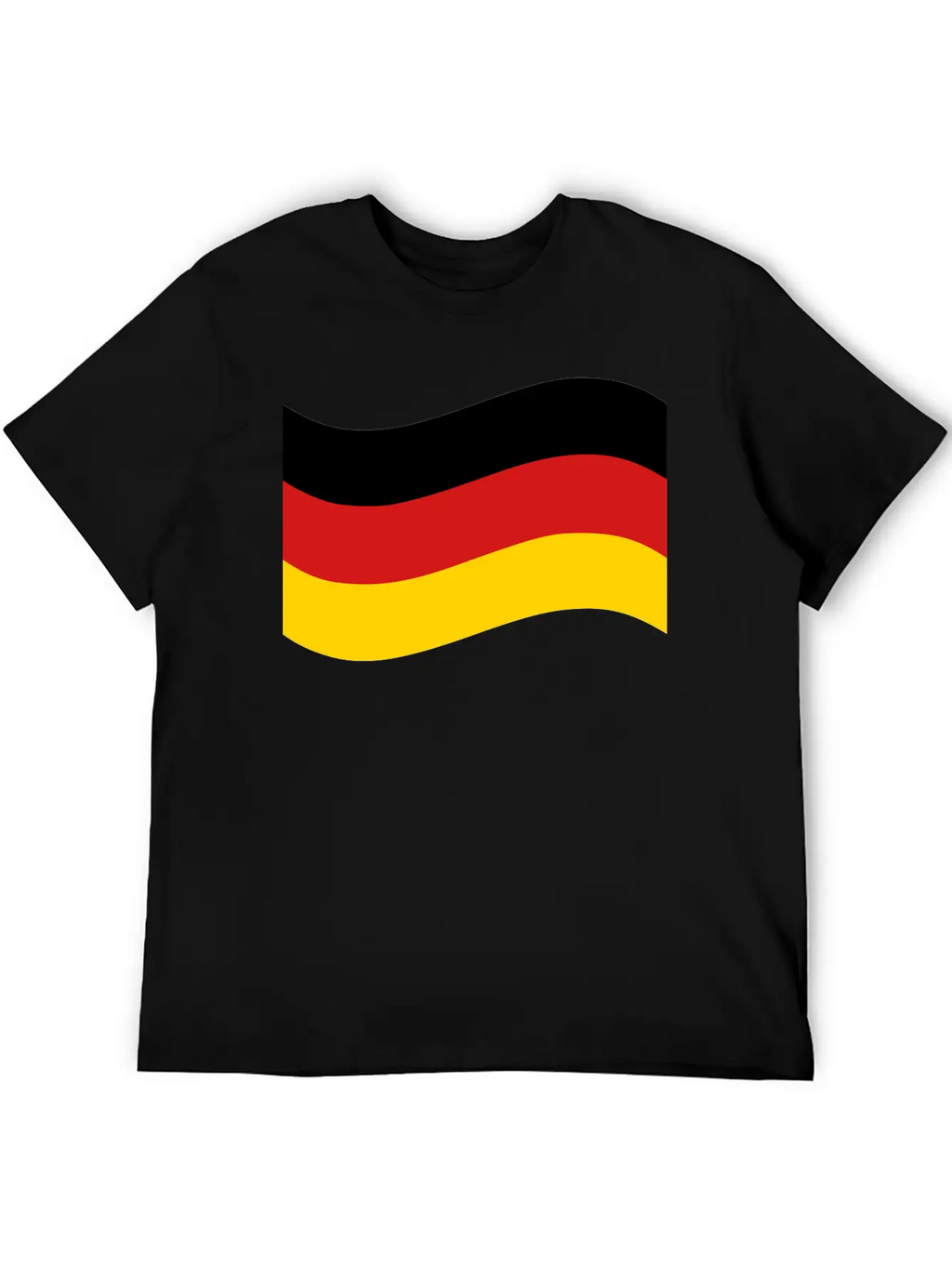 Germany Flag Breathable Graphic T-Shirt – Perfect For Casual Days