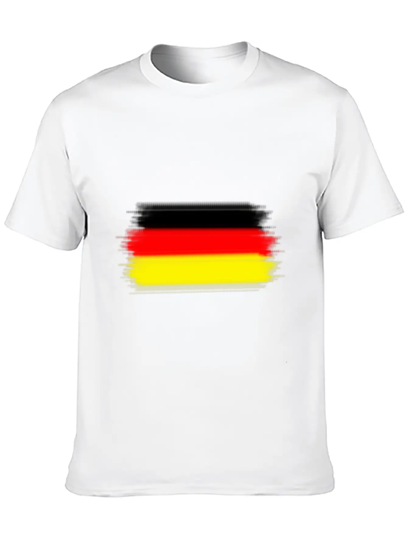 (Germany Flag) Essential Cotton Tee For Daily Outfits – Unisex Style