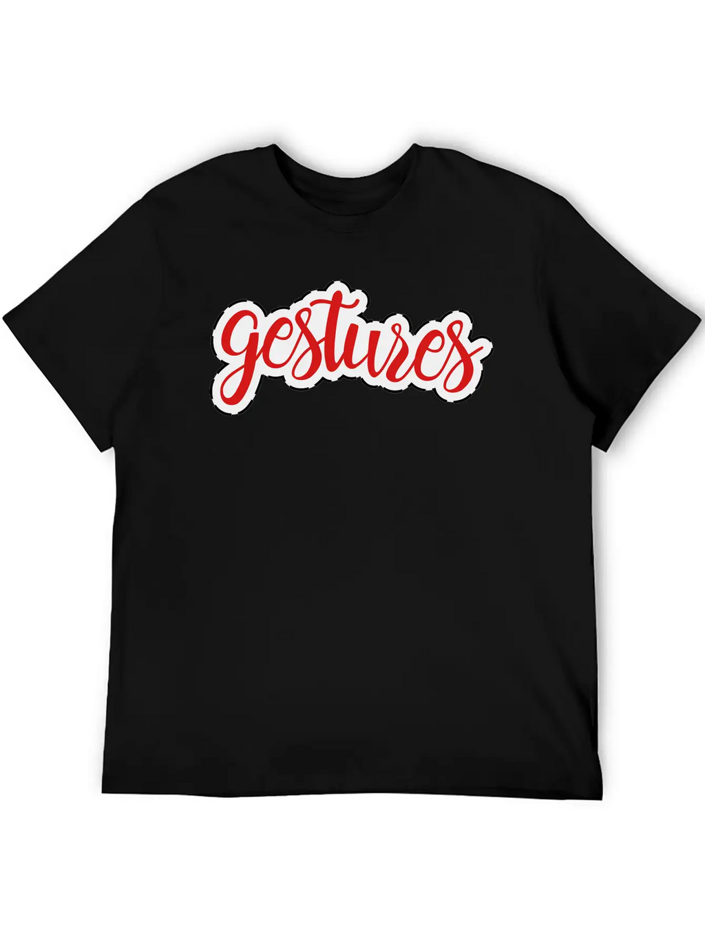 Gestures Stylish Everyday T-Shirt – Unisex Basic Cotton Tee