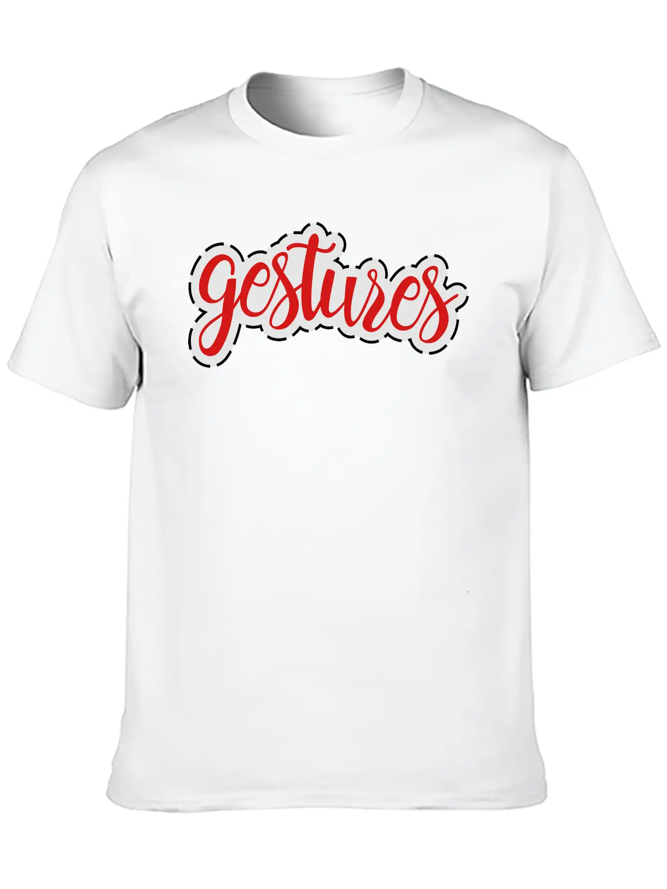 Gestures Stylish Everyday T-Shirt – Unisex Basic Cotton Tee