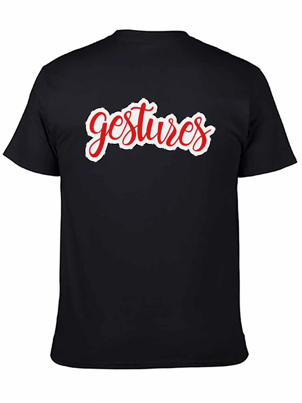 Gestures Stylish Everyday T-Shirt – Unisex Basic Cotton Tee