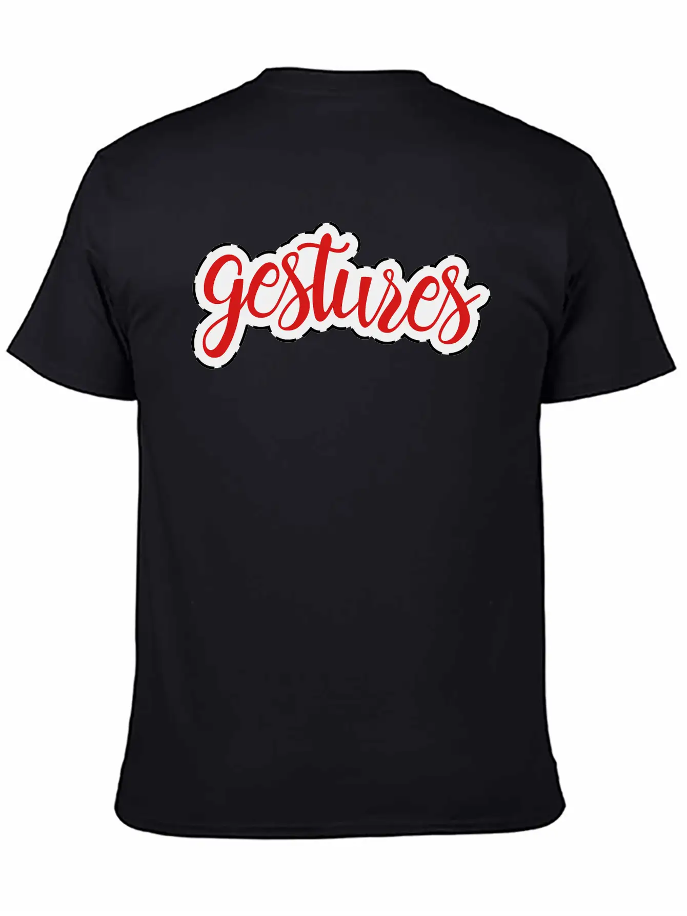 Gestures Stylish Everyday T-Shirt – Unisex Basic Cotton Tee