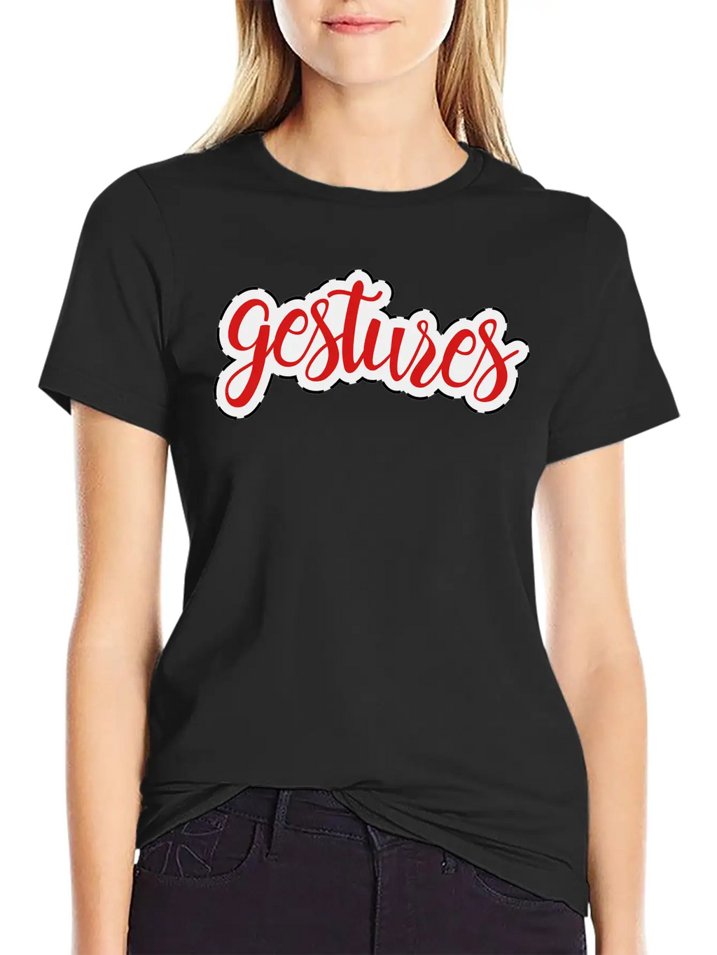 Gestures Stylish Everyday T-Shirt – Unisex Basic Cotton Tee