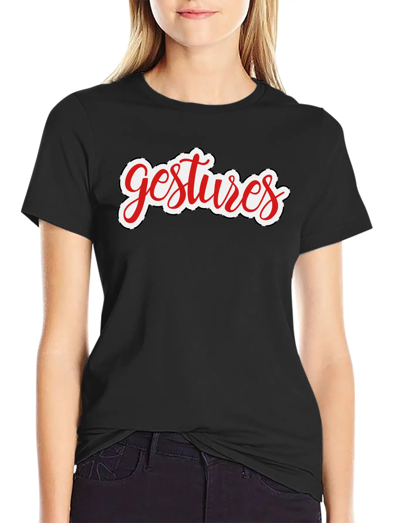 Gestures Stylish Everyday T-Shirt – Unisex Basic Cotton Tee