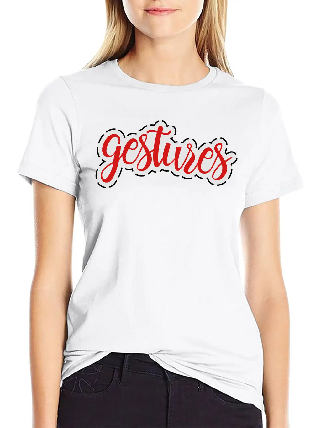 Gestures Stylish Everyday T-Shirt – Unisex Basic Cotton Tee