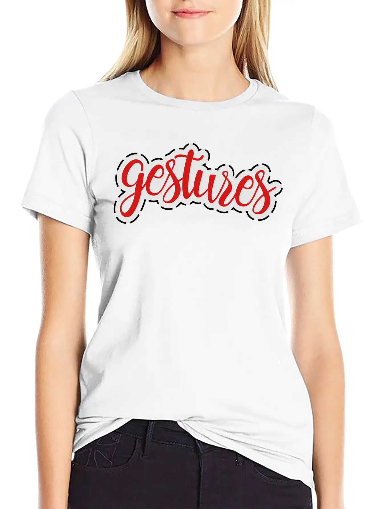 Gestures Stylish Everyday T-Shirt – Unisex Basic Cotton Tee