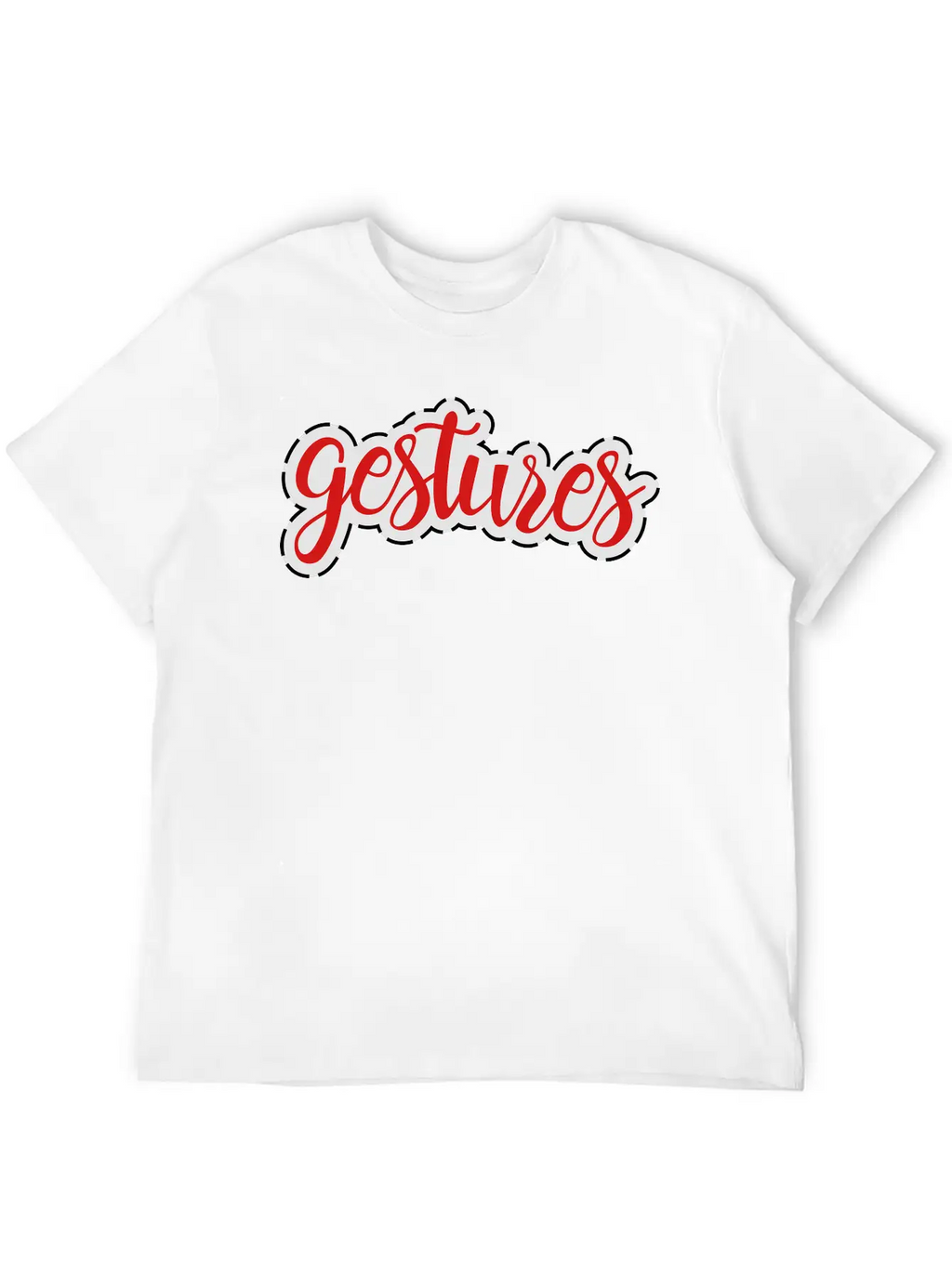 Gestures Stylish Everyday T-Shirt – Unisex Basic Cotton Tee