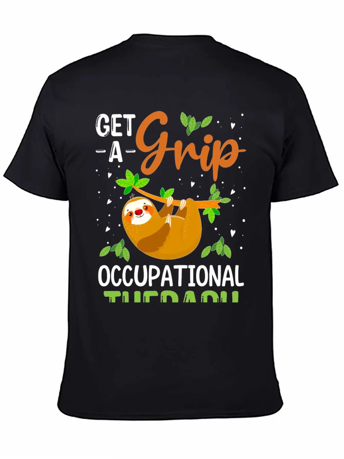 Get A Grip Occupational Therapy, Funny Healthcare Breathable Soft Cotton T-Shirt – Timeless Casual Look
