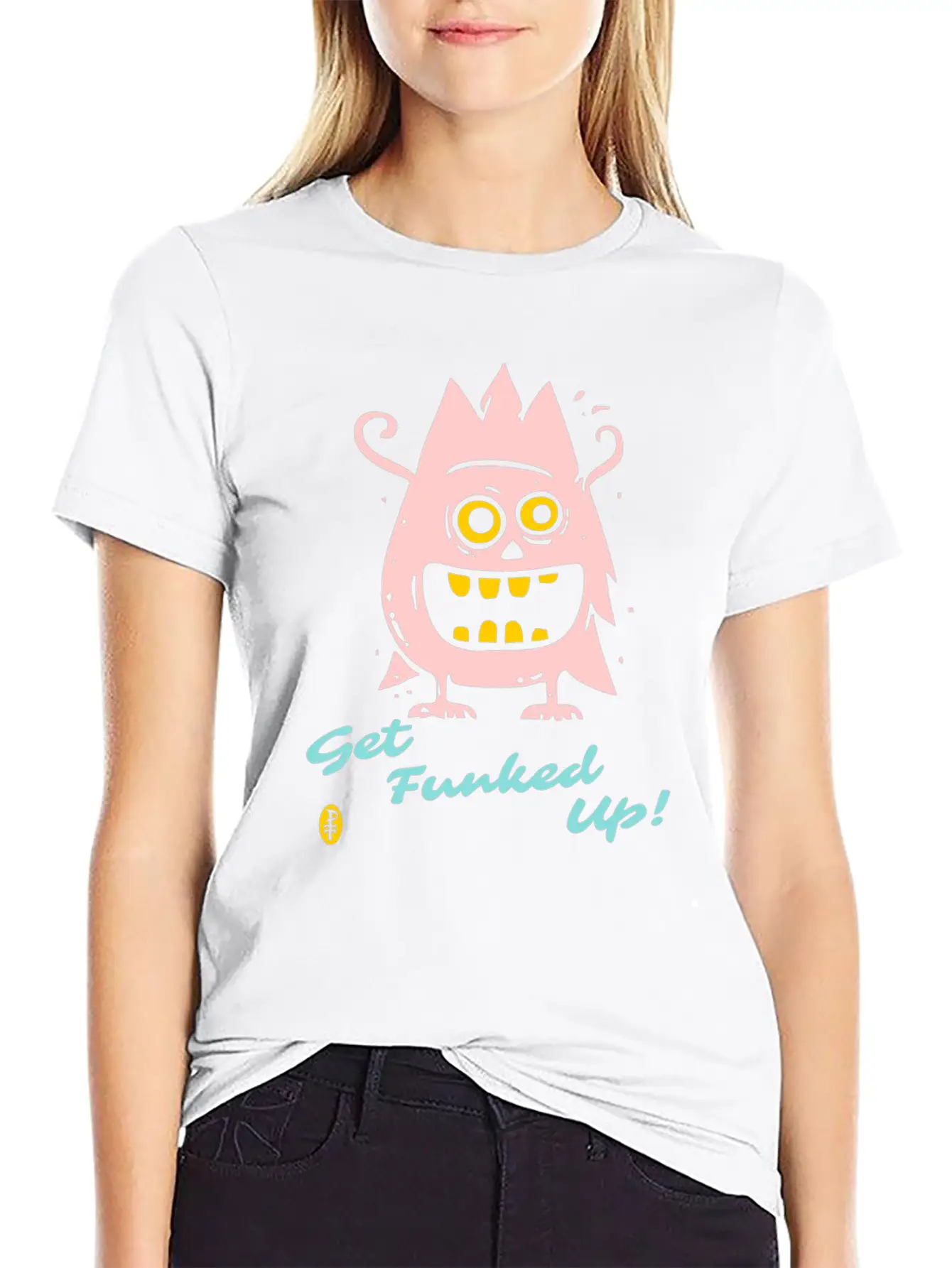 Get Funked Up: Crazy Monster Classic Cotton Tee – Unisex Comfort For Any Season