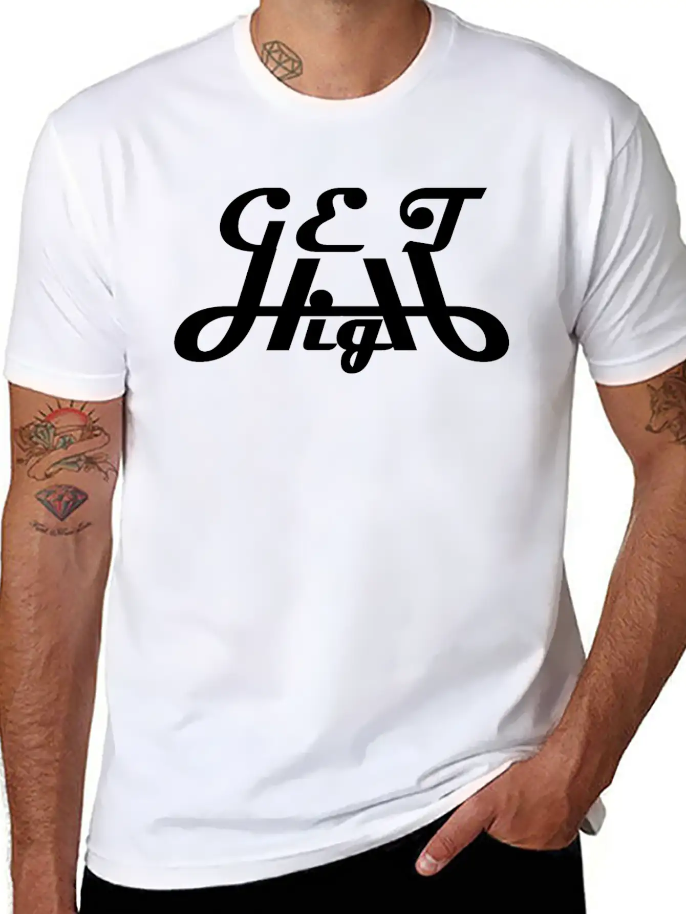 Get High Unchain You Imagination Classic Cotton Tee – Unisex Comfort For Any Season