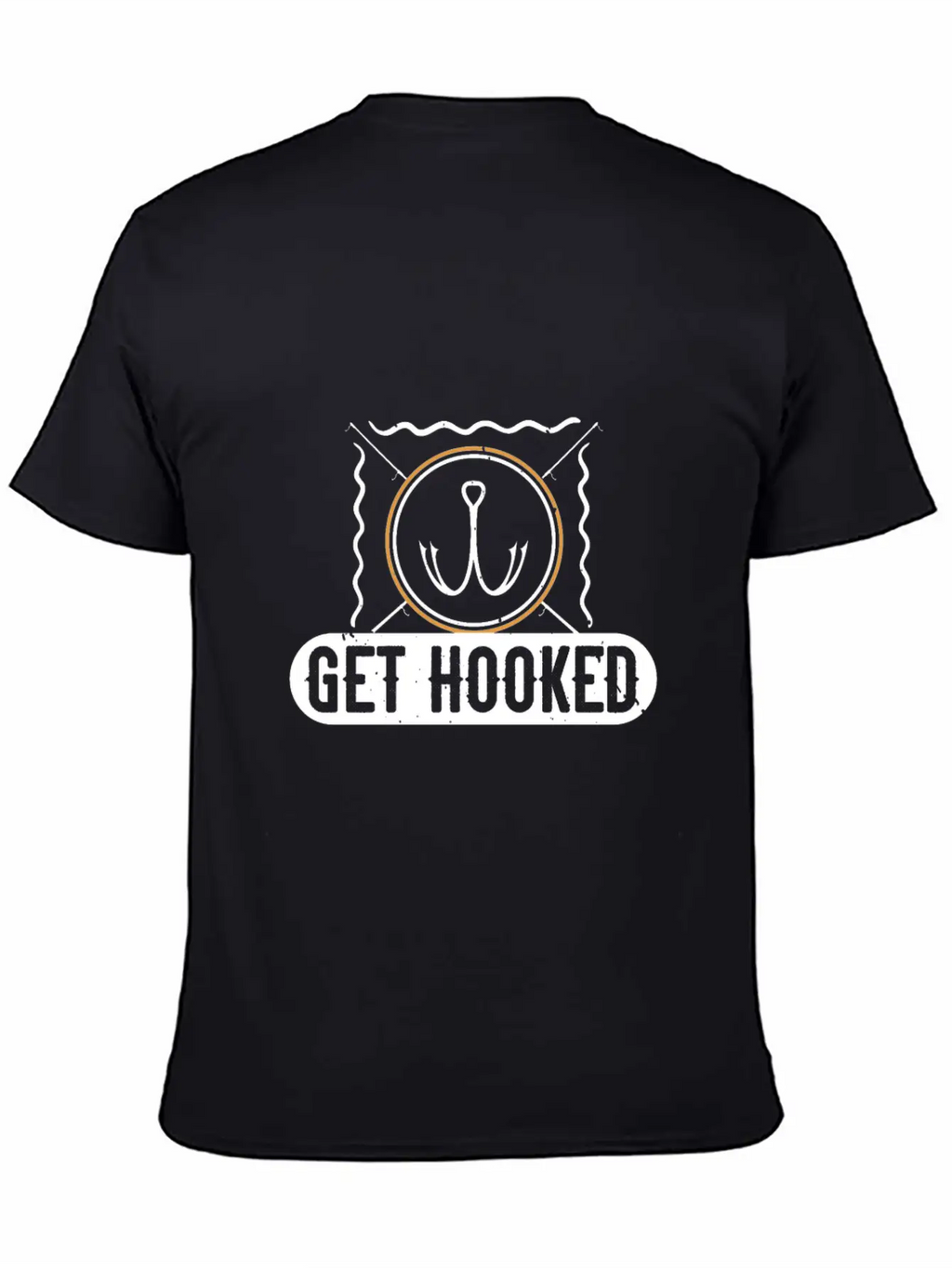 Get Hooked Unisex Casual T-Shirt – Clean Design For Daily Comfort