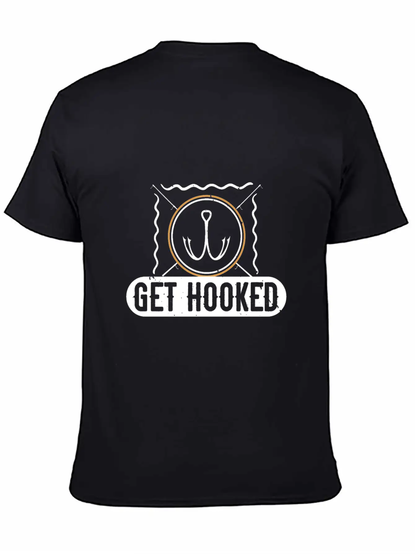 Get Hooked Unisex Casual T-Shirt – Clean Design For Daily Comfort