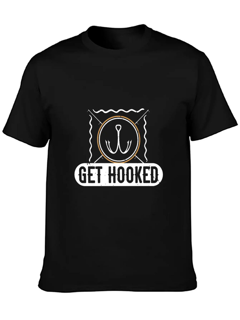 Get Hooked Unisex Casual T-Shirt – Clean Design For Daily Comfort