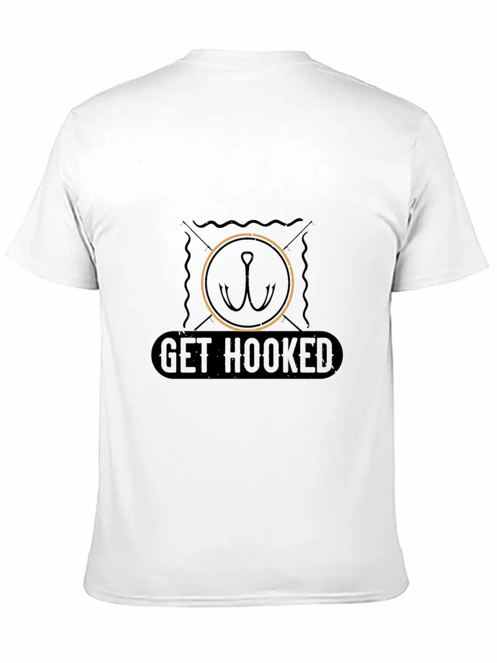 Get Hooked Unisex Casual T-Shirt – Clean Design For Daily Comfort