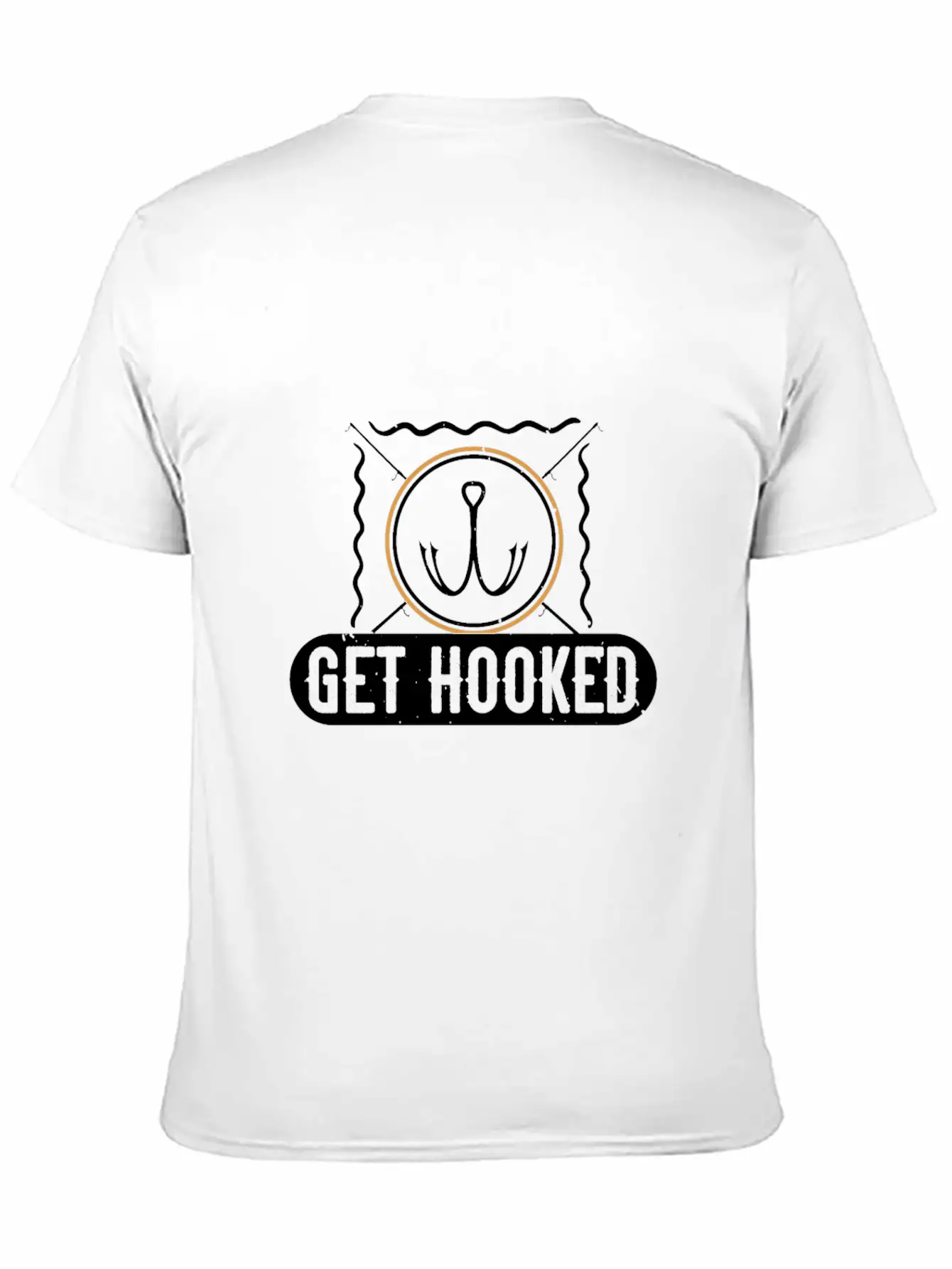 Get Hooked Unisex Casual T-Shirt – Clean Design For Daily Comfort