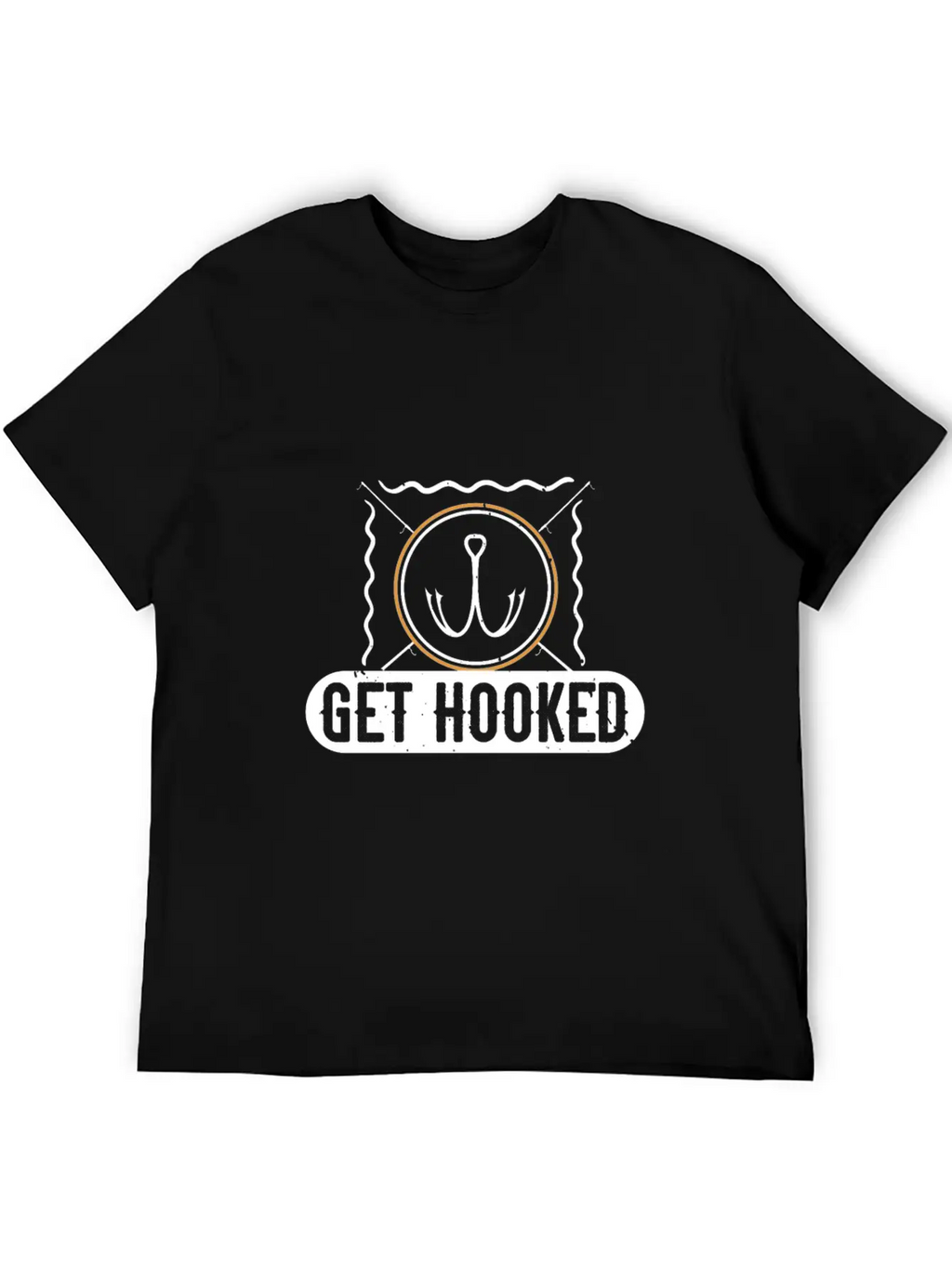 Get Hooked Unisex Casual T-Shirt – Clean Design For Daily Comfort