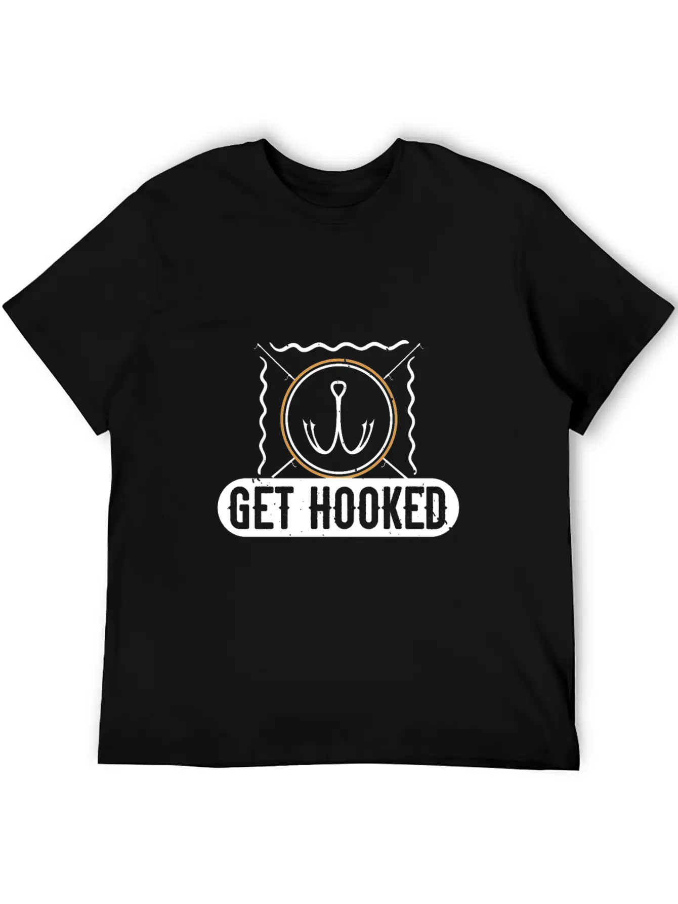Get Hooked Unisex Casual T-Shirt – Clean Design For Daily Comfort