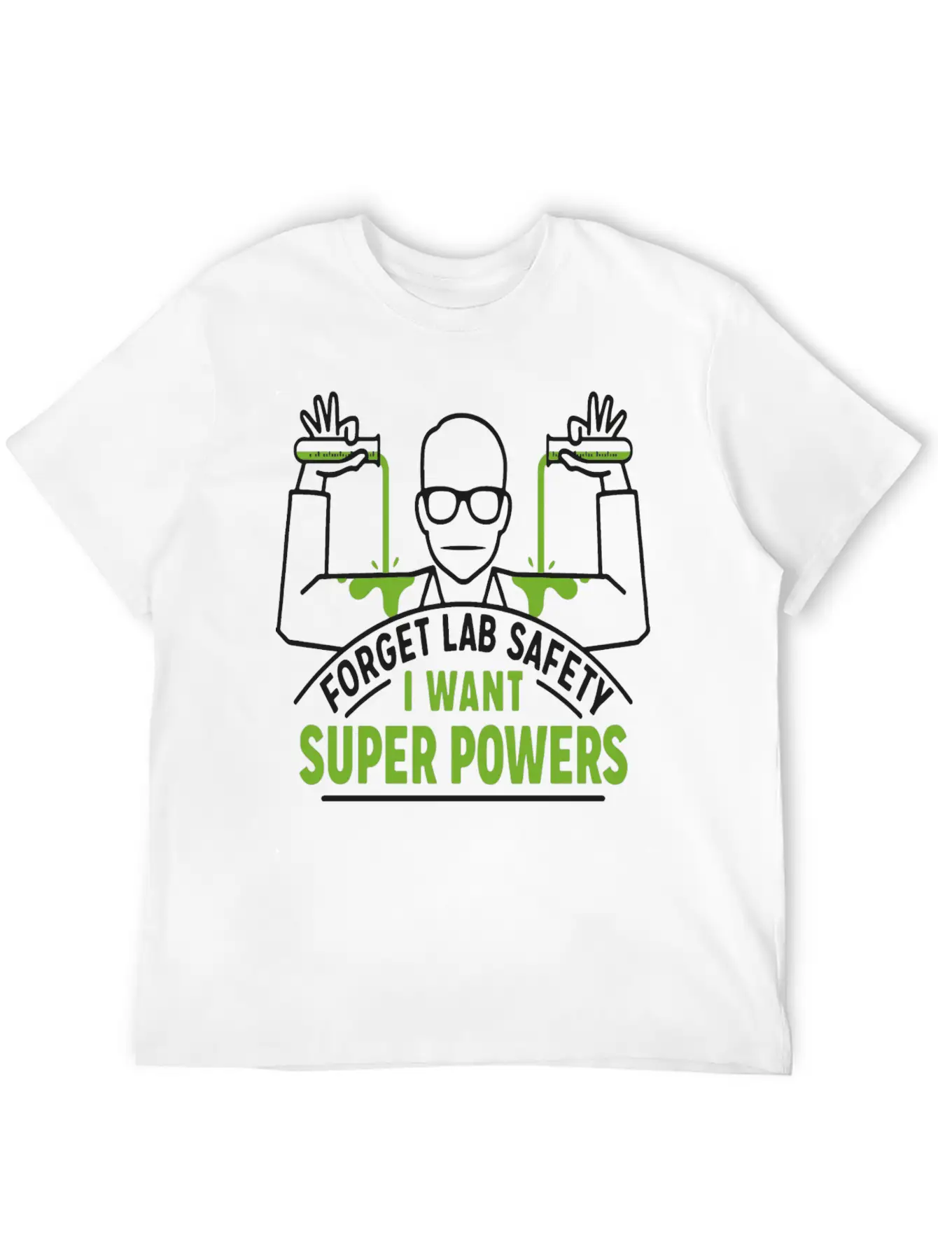 Get Lab Safety Humour Logo Funny Gift Stylish Everyday T-Shirt – Unisex Basic Cotton Tee