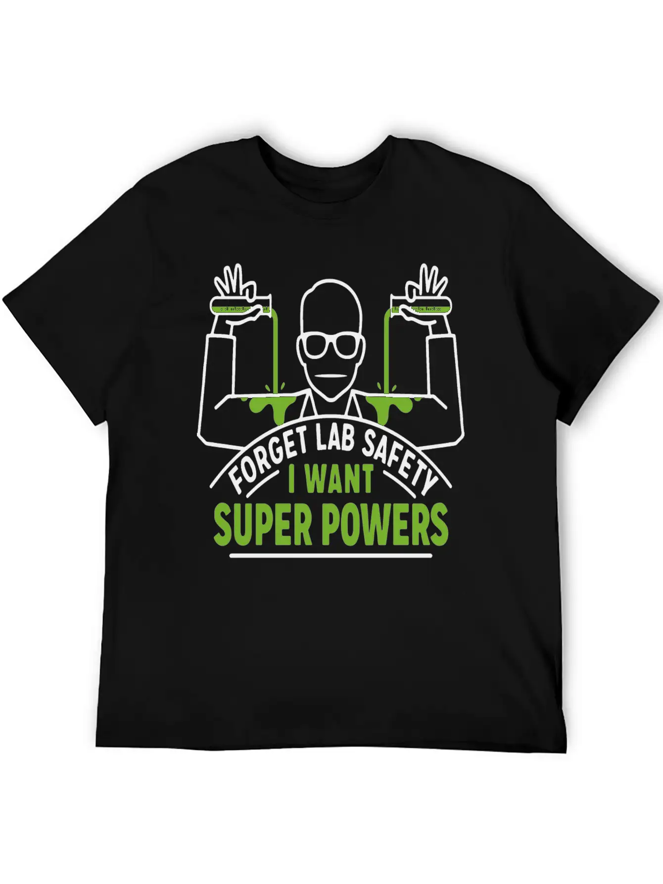 Get Lab Safety Humour Logo Funny Gift Stylish Everyday T-Shirt – Unisex Basic Cotton Tee