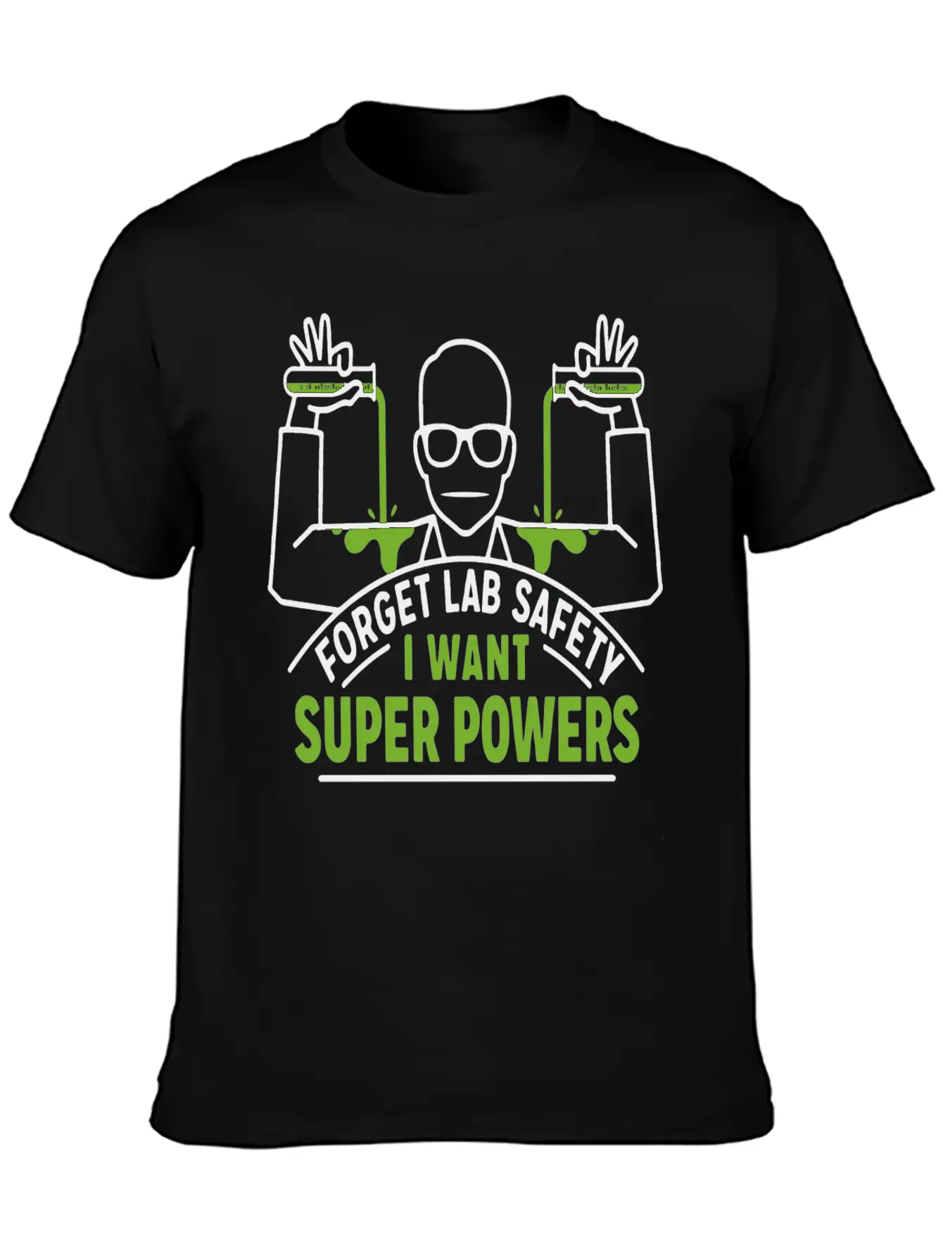 Get Lab Safety Humour Logo Funny Gift Stylish Everyday T-Shirt – Unisex Basic Cotton Tee